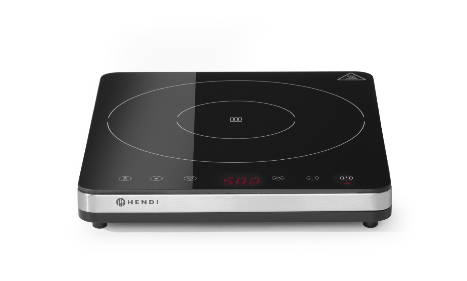 Hendi Inductie Kookplaat - Model 2000 - 230V - 296x370x(H)46mm