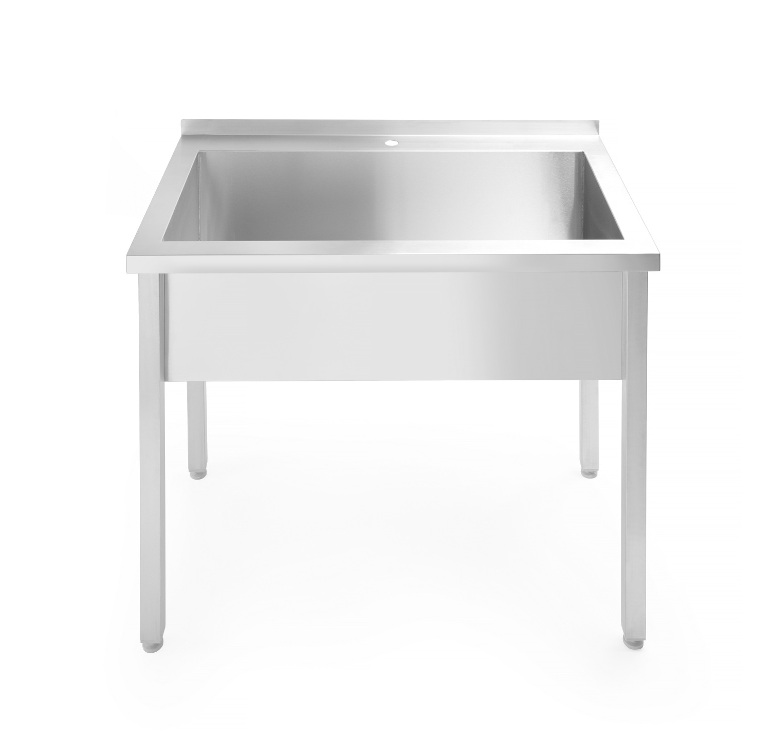 Hendi RVS Spoelbak Budget Line - Diepte wasbak: 40cm - 800x600x(H)850mm