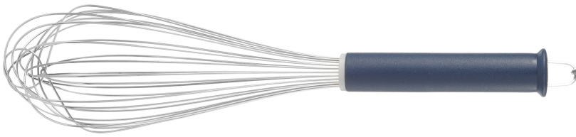 Hendi Franse Garde - 8-draads - RVS met PP handgreep - Lengte: 32cm