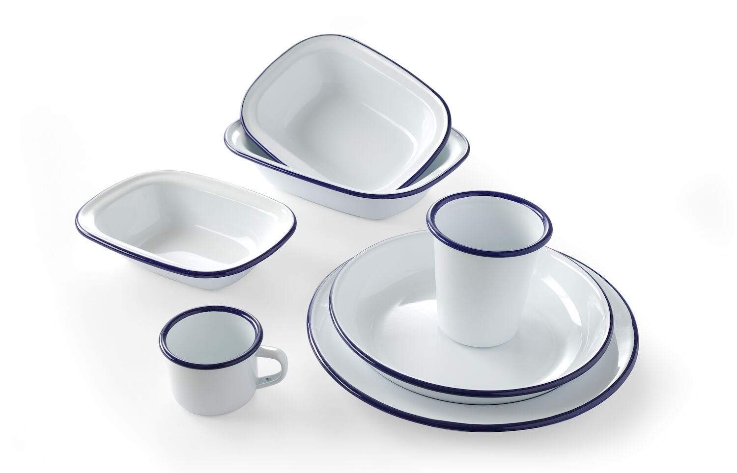 Hendi Emaille Mok - 52cl - Ø10x(H)9cm