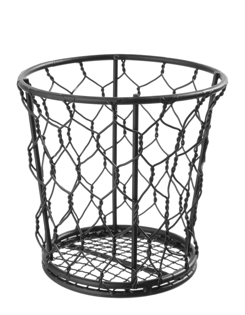 Hendi Frituurmandje Rond - Zwart - Ø12 x (H)11cm