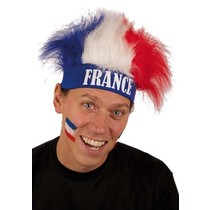 Haarband + pruik Frankrijk