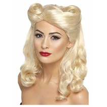 40's Pin-Up pruik blond