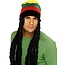 Rasta muts met lange dreadlocks