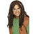 Dreadlock pruik bruin