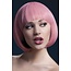 Professionele pruik kort pink Mia