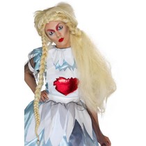Duistere Alice in Wonderland pruik