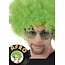 Groene Afro pruik