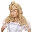 Pruik Western Belle blond