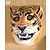 Plastic masker tijger
