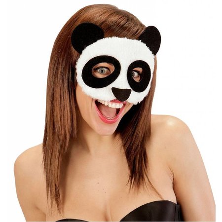 Oogmasker panda pluche