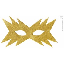 Oogmasker ster goud