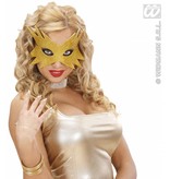 Oogmasker ster goud