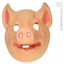 Plastic kindermasker varken