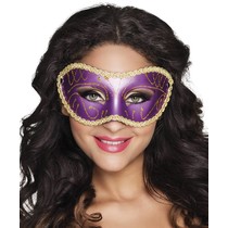 Oogmasker Merel paars