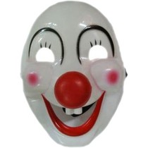 Masker Clown wit