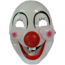 Masker Clown wit