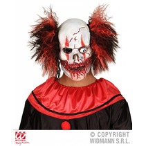 Masker bloederige clown met haar