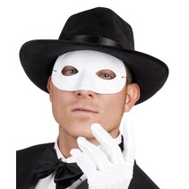 Oogmasker wit