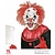 Horror clownsmasker