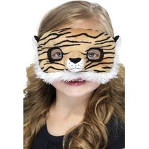 Oogmasker kind tijger pluche