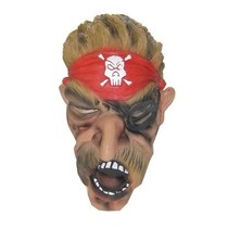 Masker halloween piraat + snor foam