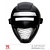 Robot masker kind zwart