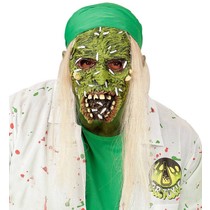 Masker giftige zombie met haar