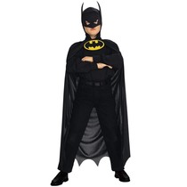 Batman cape met hoofdmasker kind