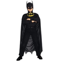 Batman cape met hoofdmasker kind