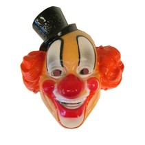 Masker Clown pipo plastic