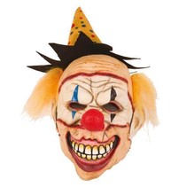 Halloween Clownsmasker met hoedje