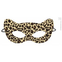 Oogmasker luipaard soft