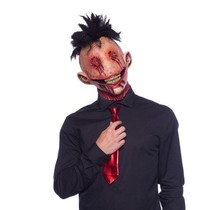 Demon Masker Hanekam Latex Halloween