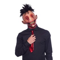 Demon Masker Hanekam Latex Halloween
