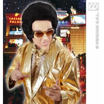 Masker latex schuim King of rock met haar