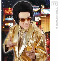 Masker latex schuim King of rock met haar
