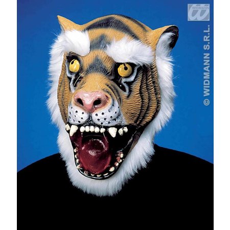 Tijger masker met haar