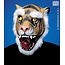 Tijger masker met haar