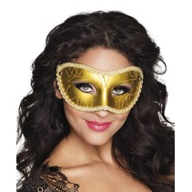 Oogmasker Merel goud