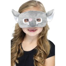 Oogmasker kind olifant pluche