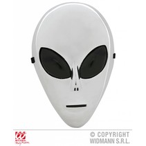 Masker Alien zilver