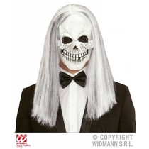 Kadaver Schedelmasker met haar