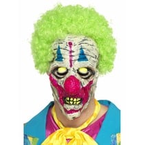 UV Blacklight Killer Clown masker