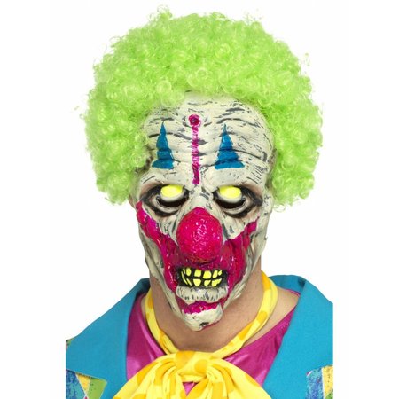 UV Blacklight Killer Clown masker