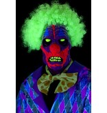 UV Blacklight Killer Clown masker