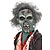 Rottende zombie masker