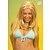 Pruik Beach Girl blond