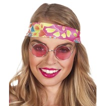 Hippiebril roze