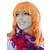 Pruik oranje new look Jolijt